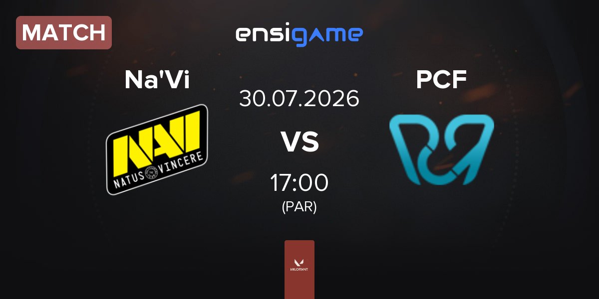 Match Natus Vincere Na'Vi vs Pcific Esports PCF | 30.07