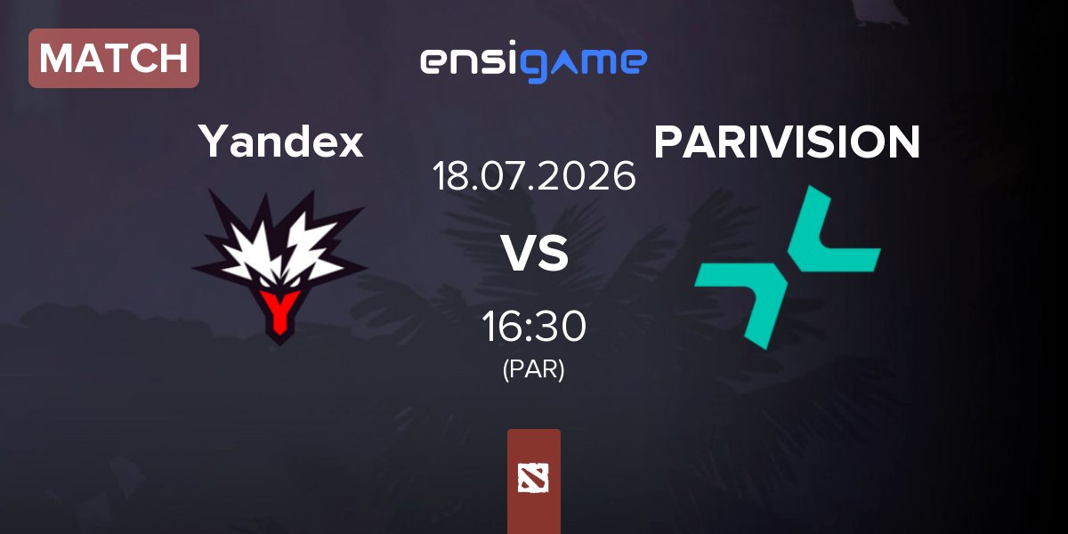 Match Team Yandex Yandex vs PARIVISION | 18.07