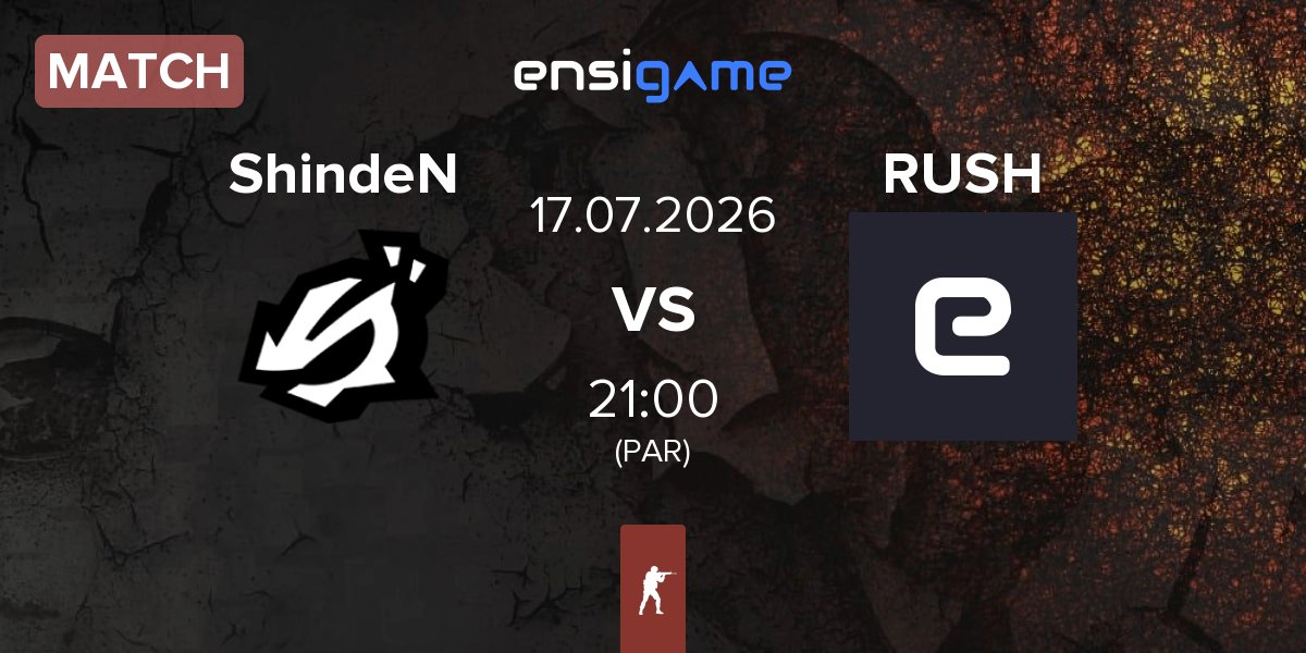Match ShindeN vs RUSH Gaming RUSH | 17.07