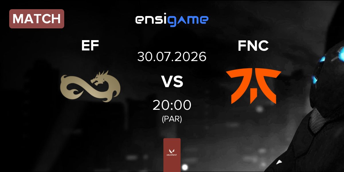 Match Eternal Fire EF vs Fnatic FNC | 30.07