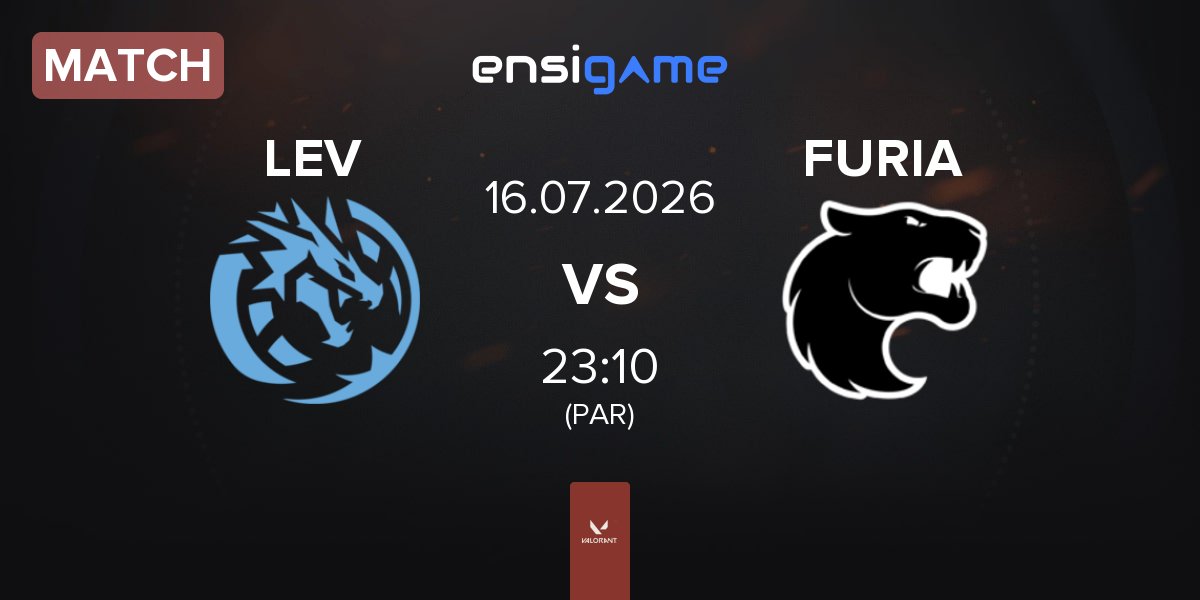 Partida Leviatán Esports LEV vs FURIA Esports FURIA | 16.07