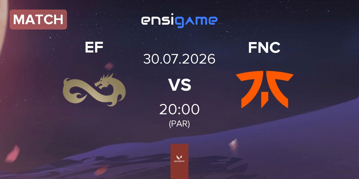 Match Eternal Fire EF vs Fnatic FNC | 30.07