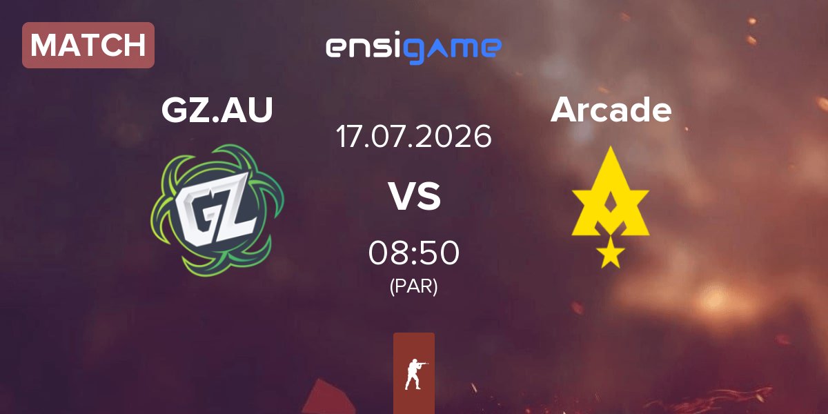 Partida Ground Zero.AU GZ.AU vs Arcade Esports Arcade | 17.07