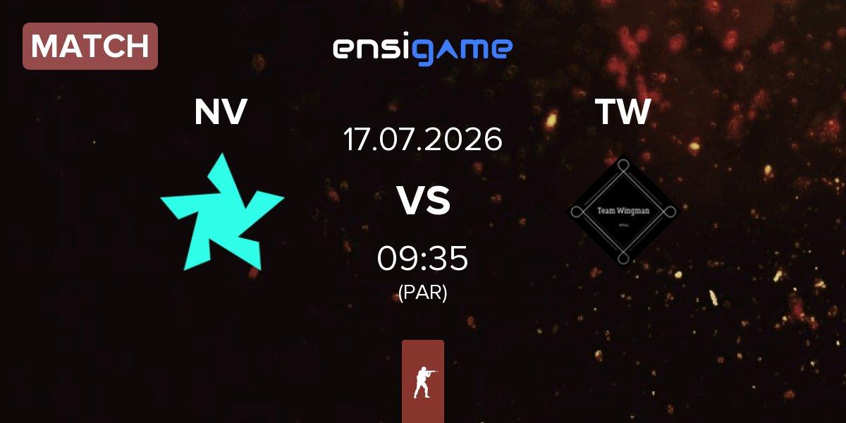 Match NEW VISION NV vs Team Wingman TW | 17.07