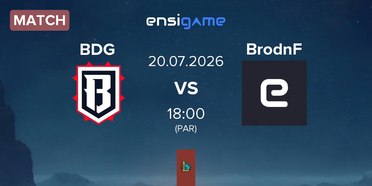 Match Bulldog Esports BDG vs Brod n Friends BrodnF | 20.07