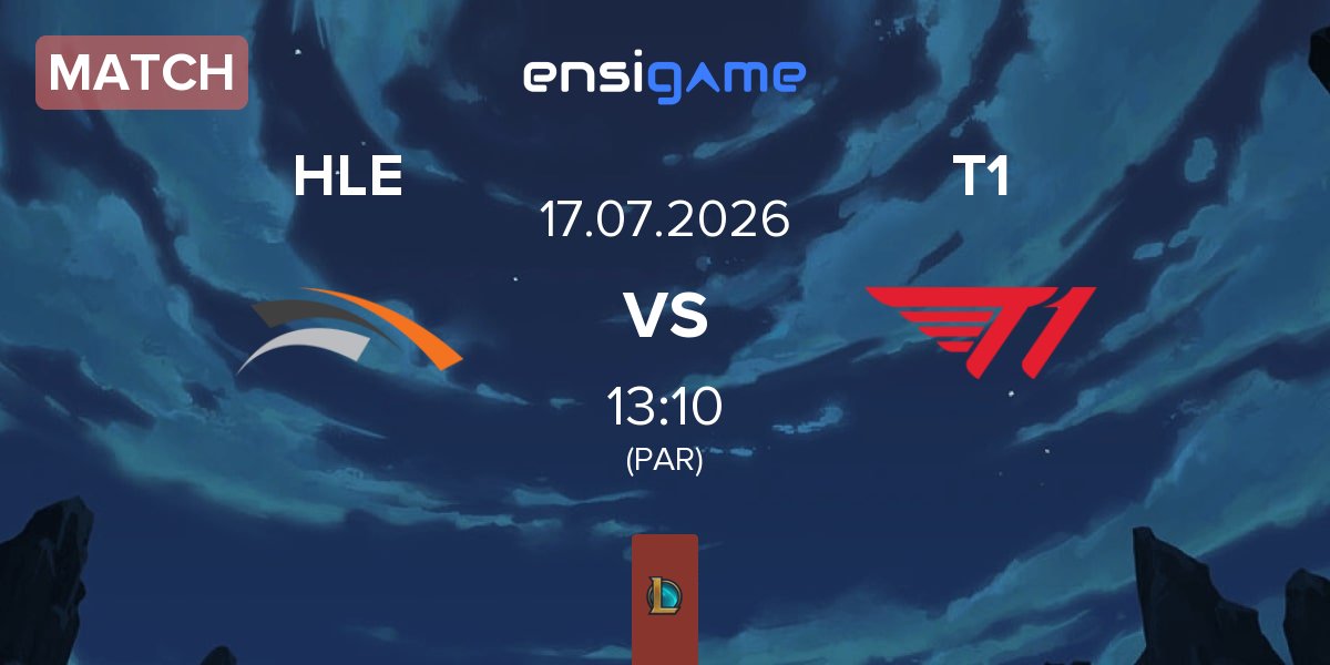 Partida Hanwha Life Esports HLE vs T1 | 17.07