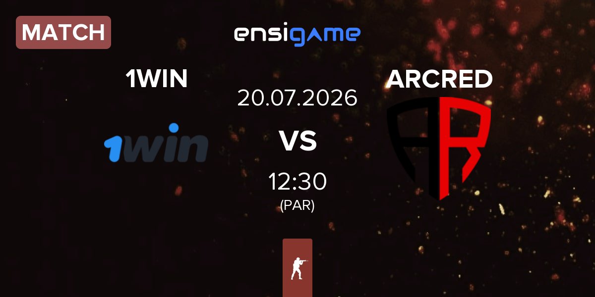 Match 1w Team 1WIN vs ARCRED | 20.07