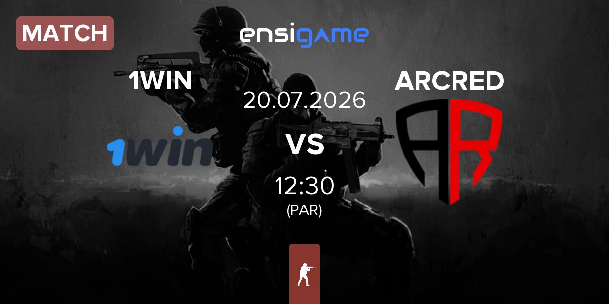 Partida 1w Team 1WIN vs ARCRED | 20.07