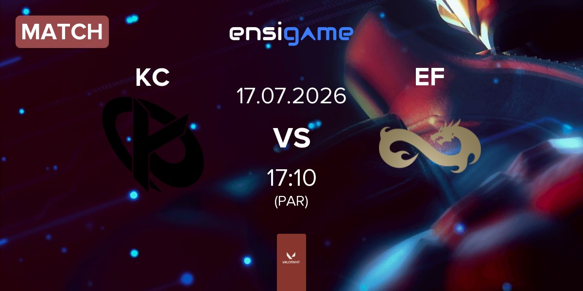 Partida Karmine Corp KC vs Eternal Fire EF | 17.07