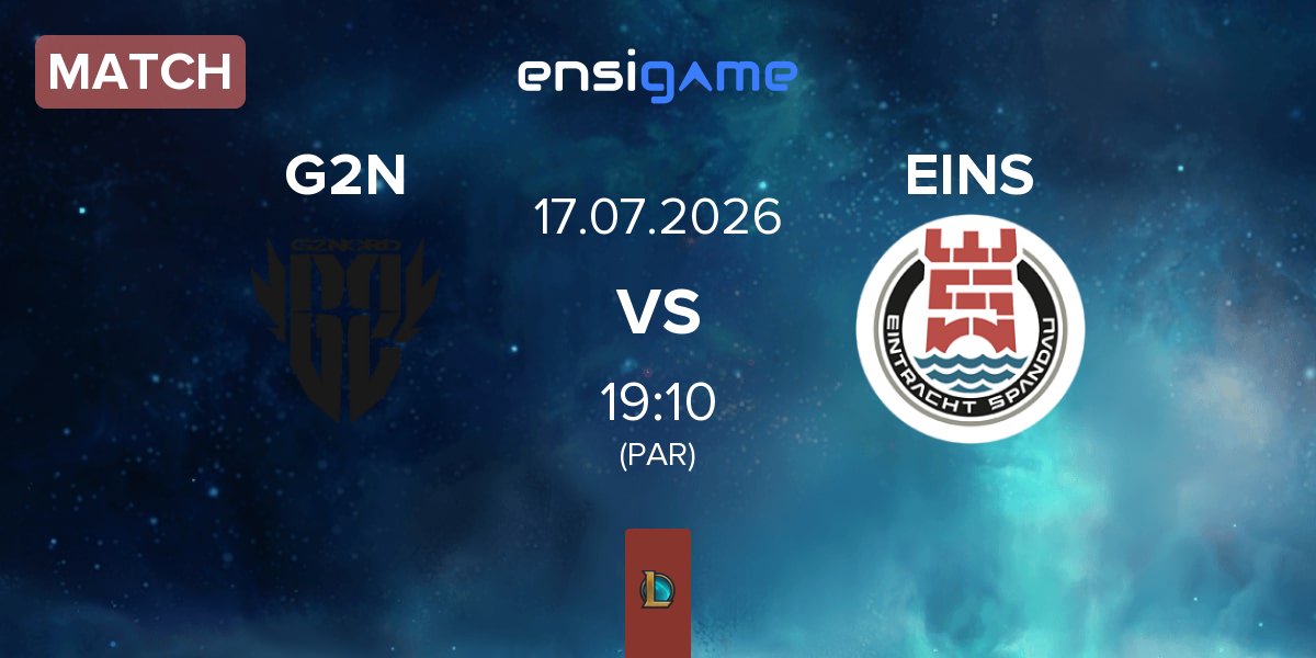 Partida G2 NORD G2N vs Eintracht Spandau EINS | 17.07