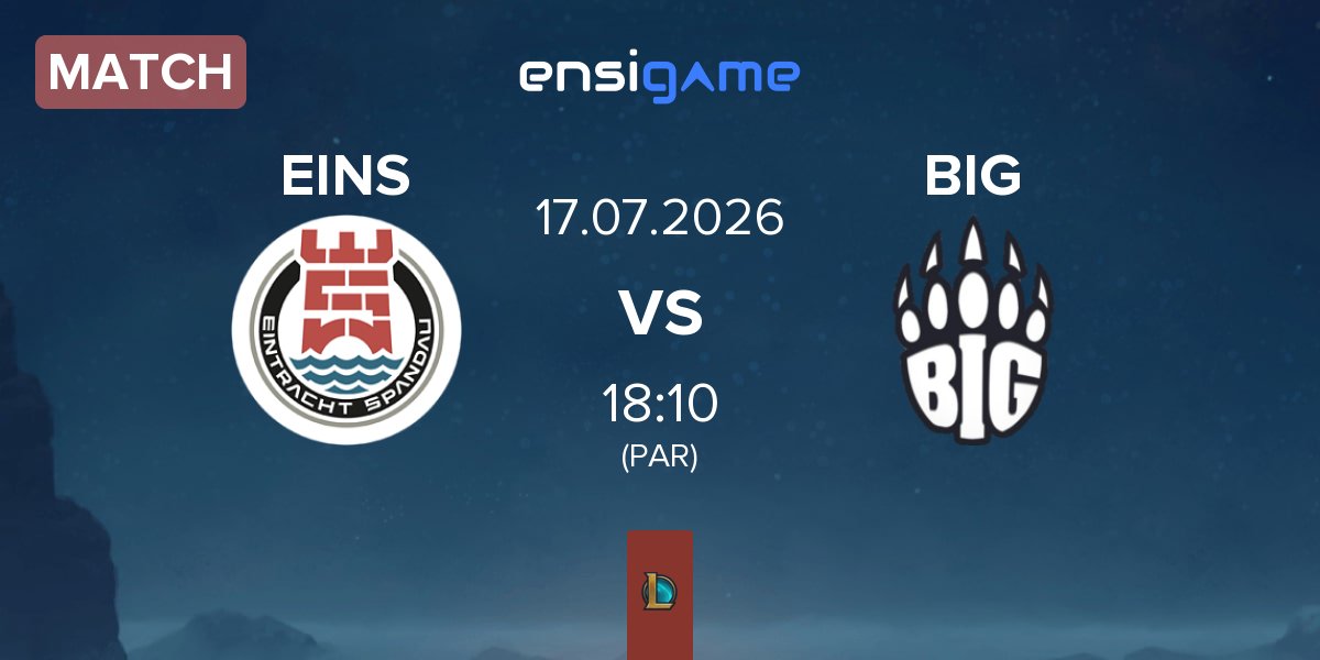 Match Eintracht Spandau EINS vs Berlin International Gaming BIG | 17.07