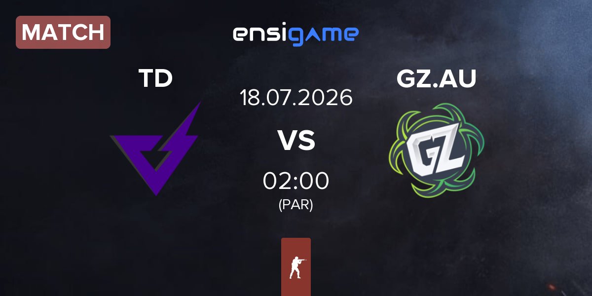 Match THUNDER dOWNUNDER TD vs Ground Zero.AU GZ.AU | 18.07