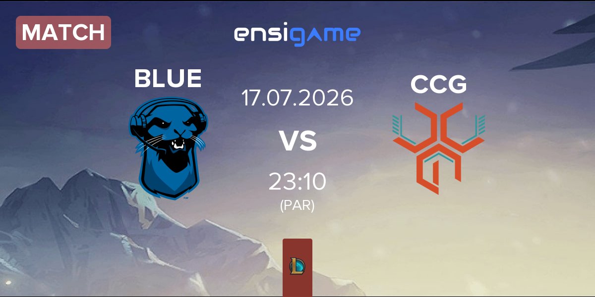 Match Blue Otter BLUE vs CCG Esports CCG | 17.07