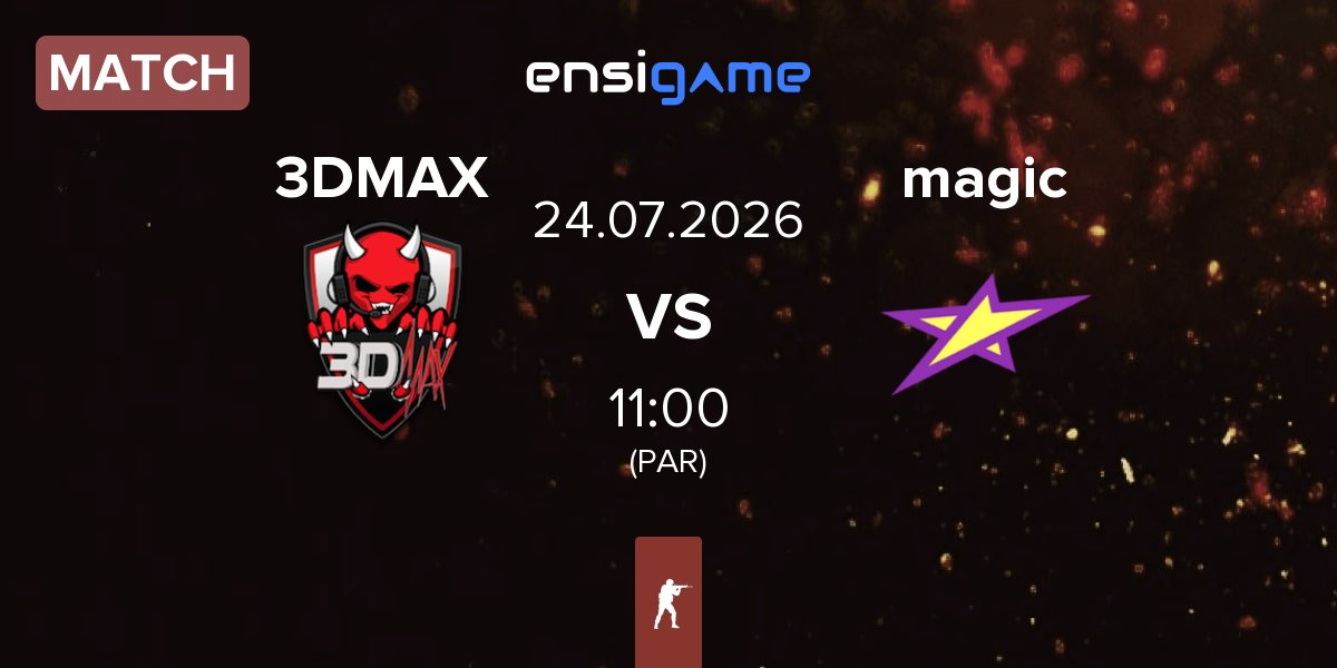 Match 3DMAX vs magic | 24.07