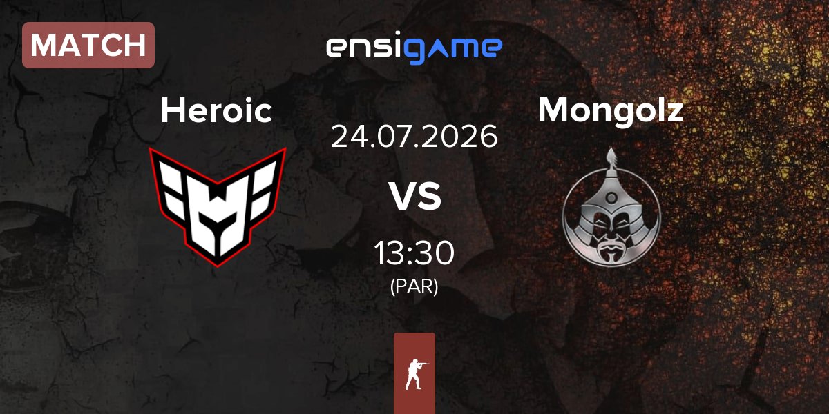 Match Heroic vs The Mongolz Mongolz | 24.07