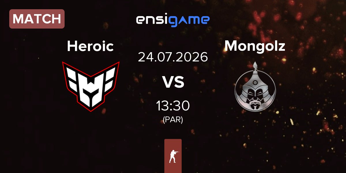 Partida Heroic vs The Mongolz Mongolz | 24.07
