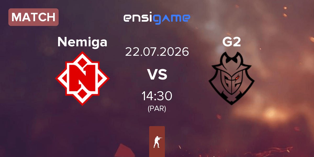 Match Nemiga Gaming Nemiga vs G2 Esports G2 | 22.07