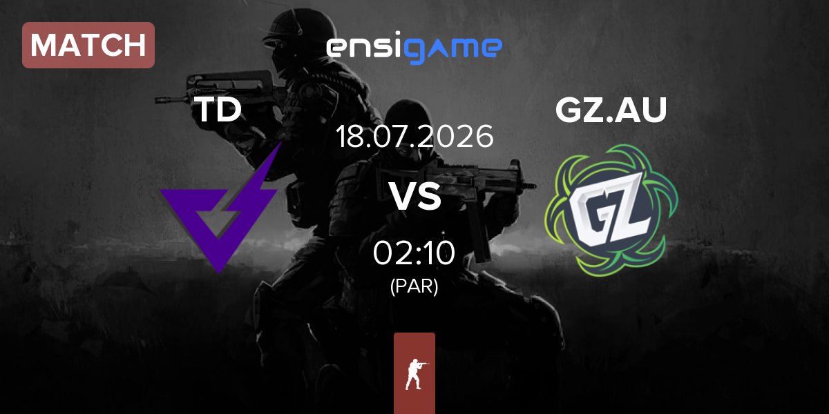 Match THUNDER dOWNUNDER TD vs Ground Zero.AU GZ.AU | 18.07