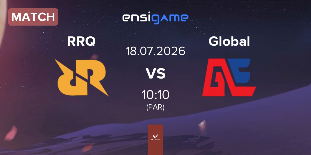 Partida Rex Regum Qeon RRQ vs Global Esports Global | 18.07