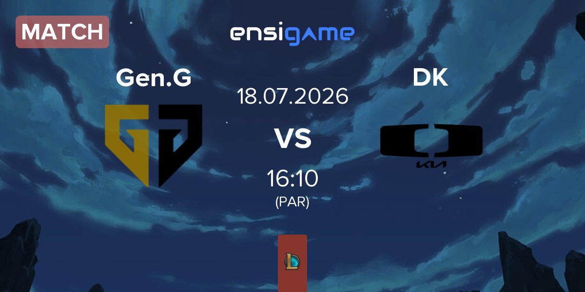 Match Gen.G Esports Gen.G vs Dplus KIA DK | 18.07