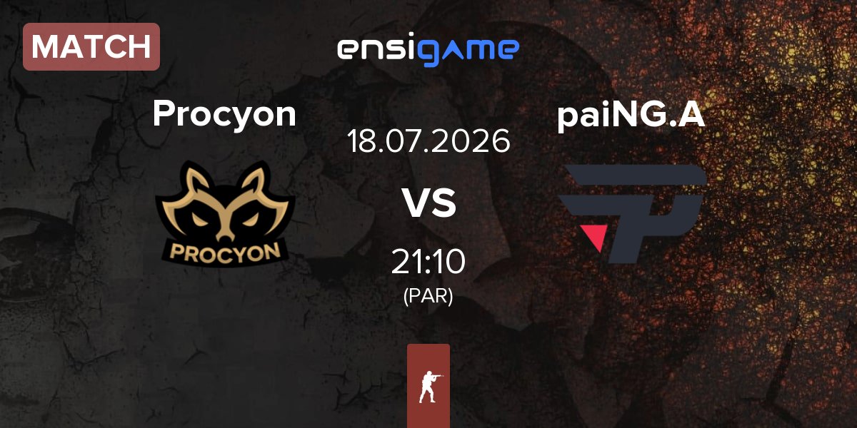 Partida Procyon vs paiN Gaming Academy paiNG.A | 18.07