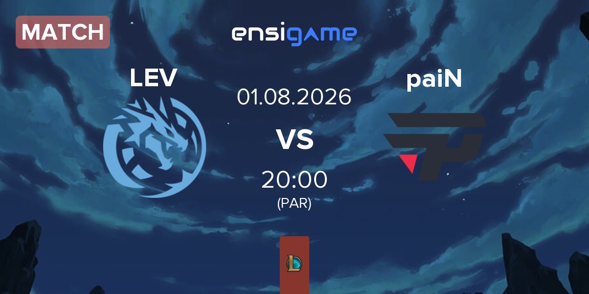 Match Leviatan LEV vs paiN Gaming paiN | 01.08