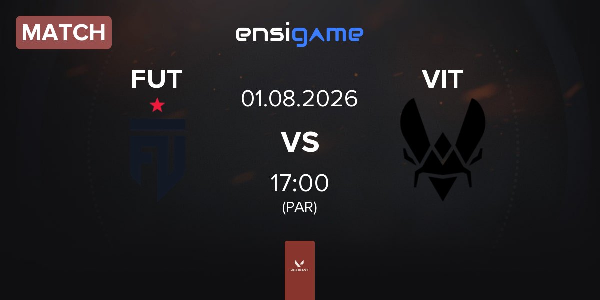 Partida FUT Esports FUT vs Team Vitality VIT | 01.08