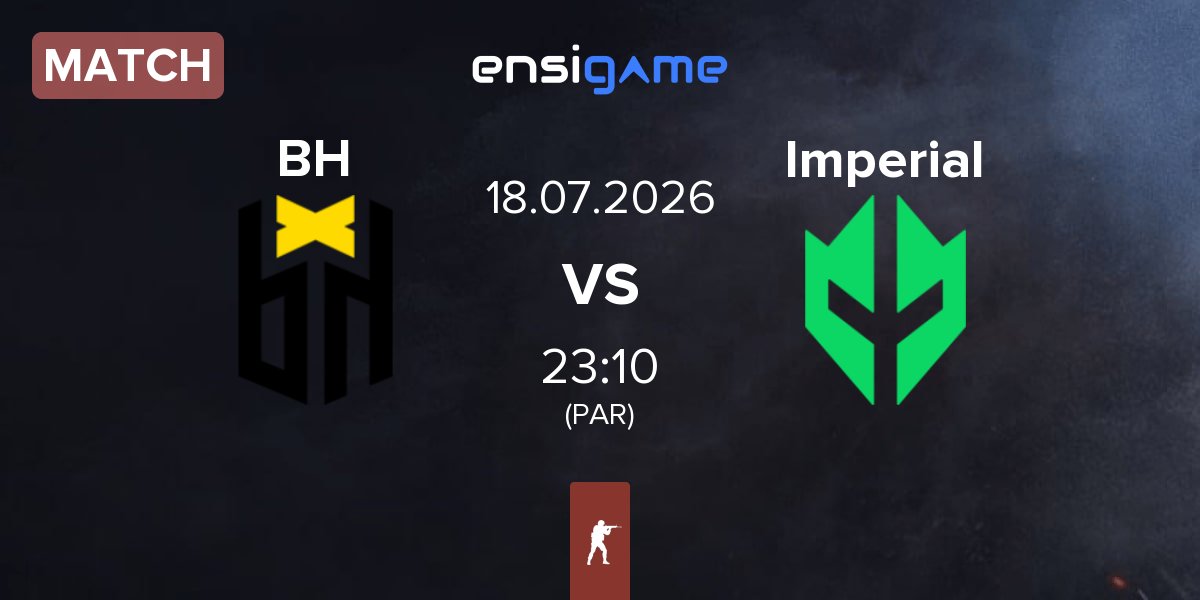 Match Bounty Hunters BH vs Imperial Esports Imperial | 18.07