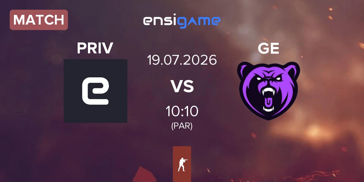 Partida Privateer PRIV vs Glitchtech Esports GE | 19.07