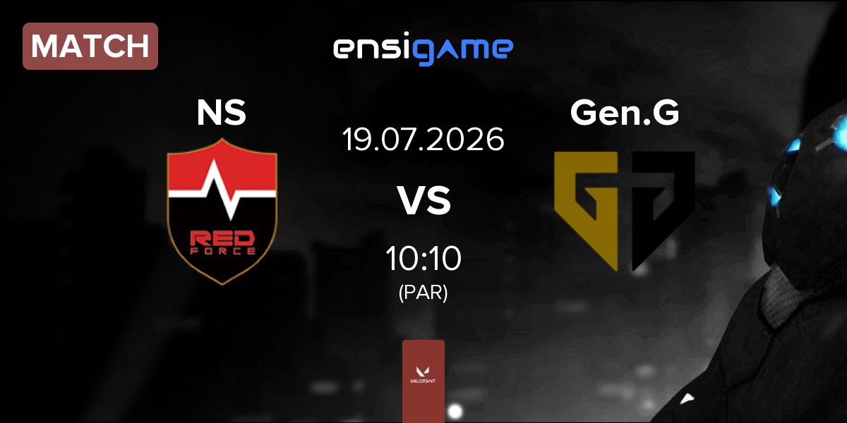 Match Nongshim RedForce NS vs Gen.G Esports Gen.G | 19.07