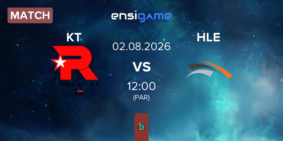 Partida KT Rolster KT vs Hanwha Life Esports HLE | 02.08