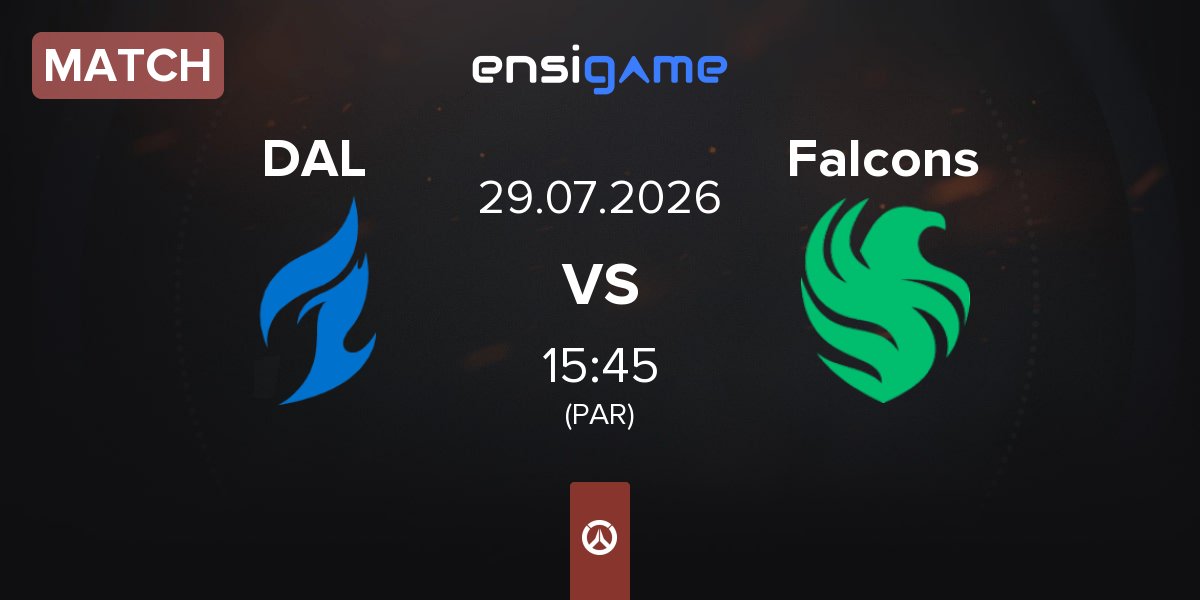Match Dallas Fuel DAL vs Team Falcons Falcons | 29.07