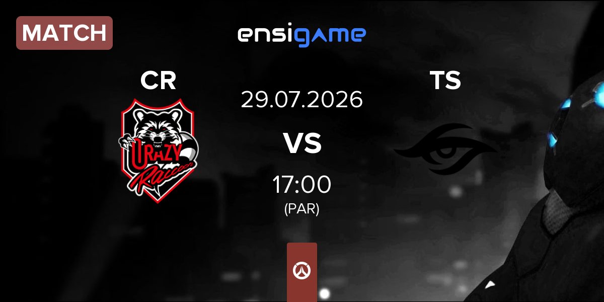Match Crazy Raccoon CR vs Team Secret TS | 29.07