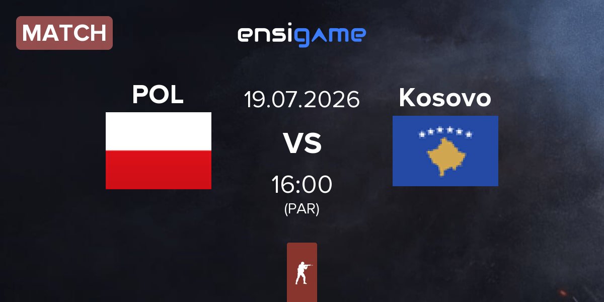 Partida Team Poland POL vs Kosovo | 19.07