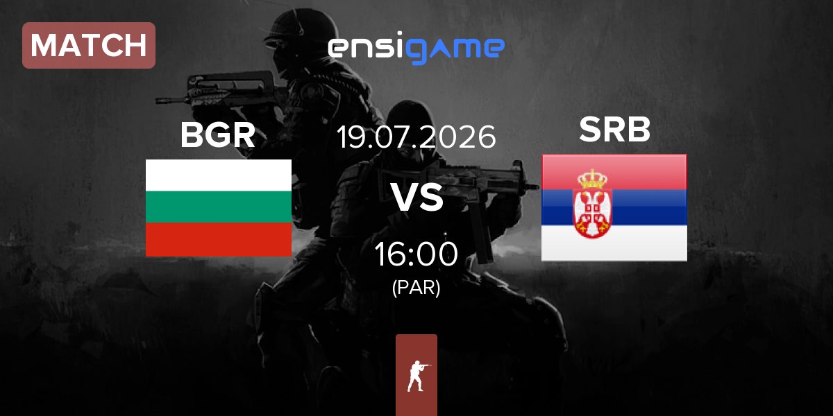 Partida Bulgaria BGR vs Serbia SRB | 19.07