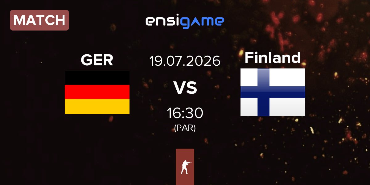 Partida Germany GER vs Finland | 19.07