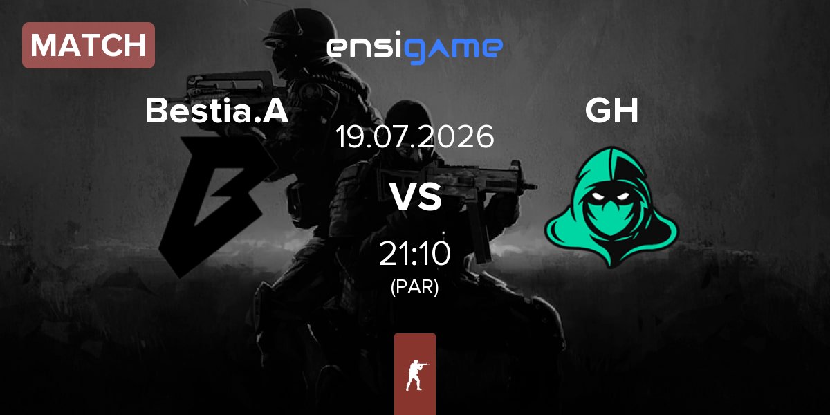 Match Bestia Academy Bestia.A vs Game Hunters GH | 19.07