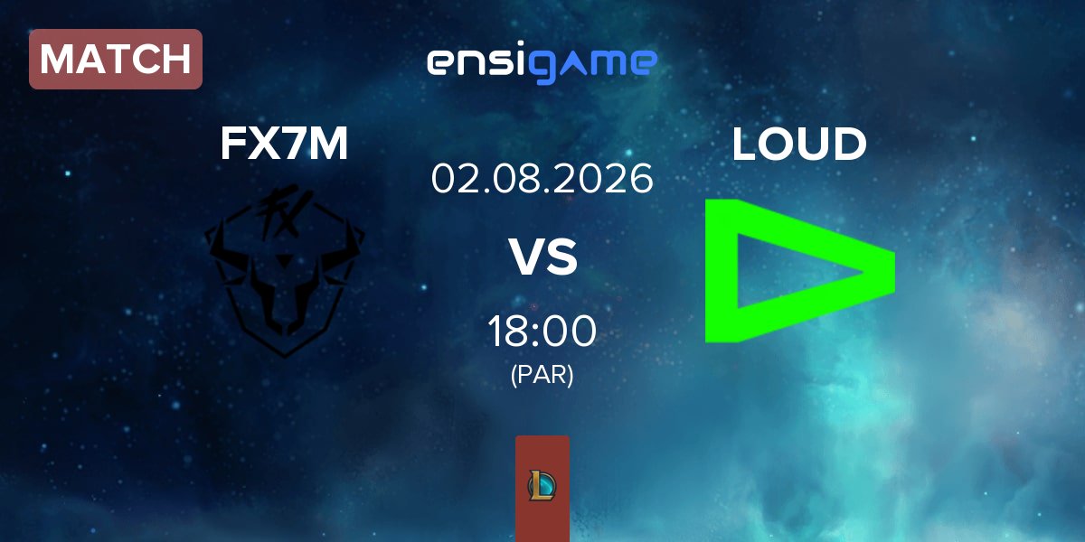 Partida Fluxo W7M FX7M vs LOUD | 02.08