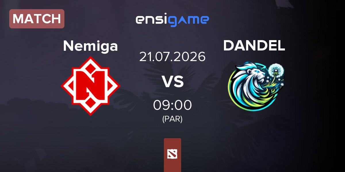 Partida Nemiga Gaming Nemiga vs Dandelions DANDEL | 21.07
