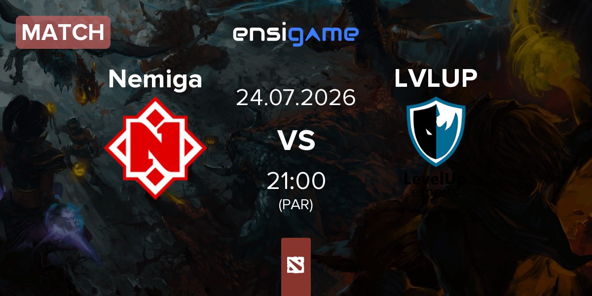 Match Nemiga Gaming Nemiga vs Level UP LVLUP | 24.07