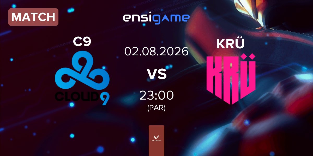 Partida Cloud9 C9 vs KRÜ Esports KRÜ | 02.08