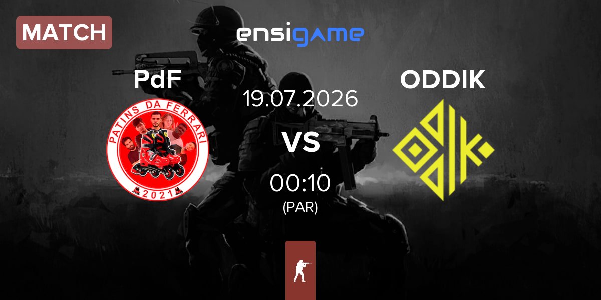 Partida Patins da Ferrari PdF vs ODDIK | 19.07