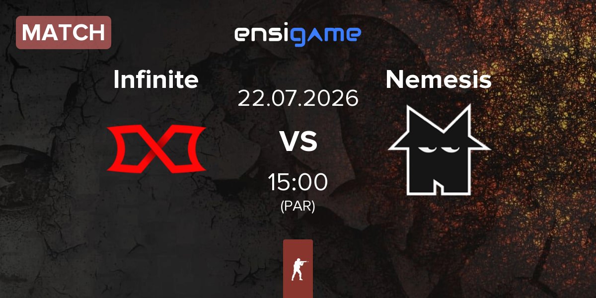 Match Infinite Gaming Infinite vs Team Nemesis Nemesis | 22.07