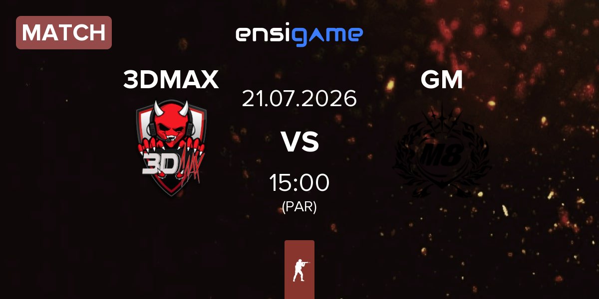 Match 3DMAX vs Gentle Mates GM | 21.07