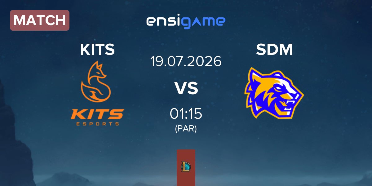 Partida Kits Esports KITS vs SDM Tigres SDM | 19.07