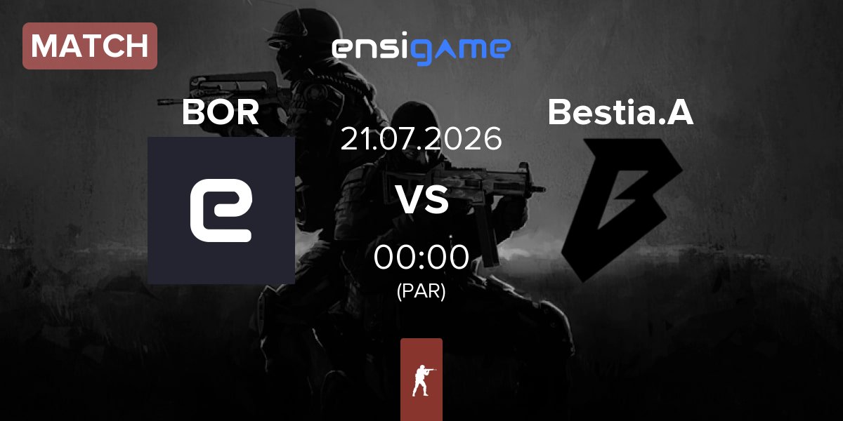 Match borracheiros BOR vs Bestia Academy Bestia.A | 21.07