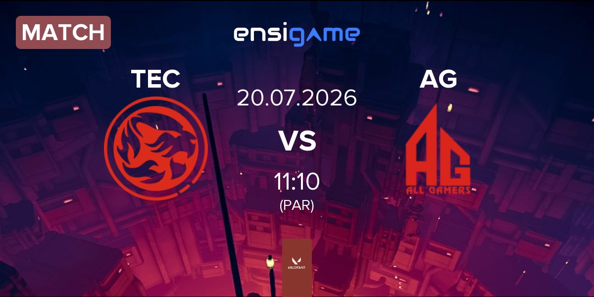 Match Titan Esports Club TEC vs ALL GAMERS AG | 20.07