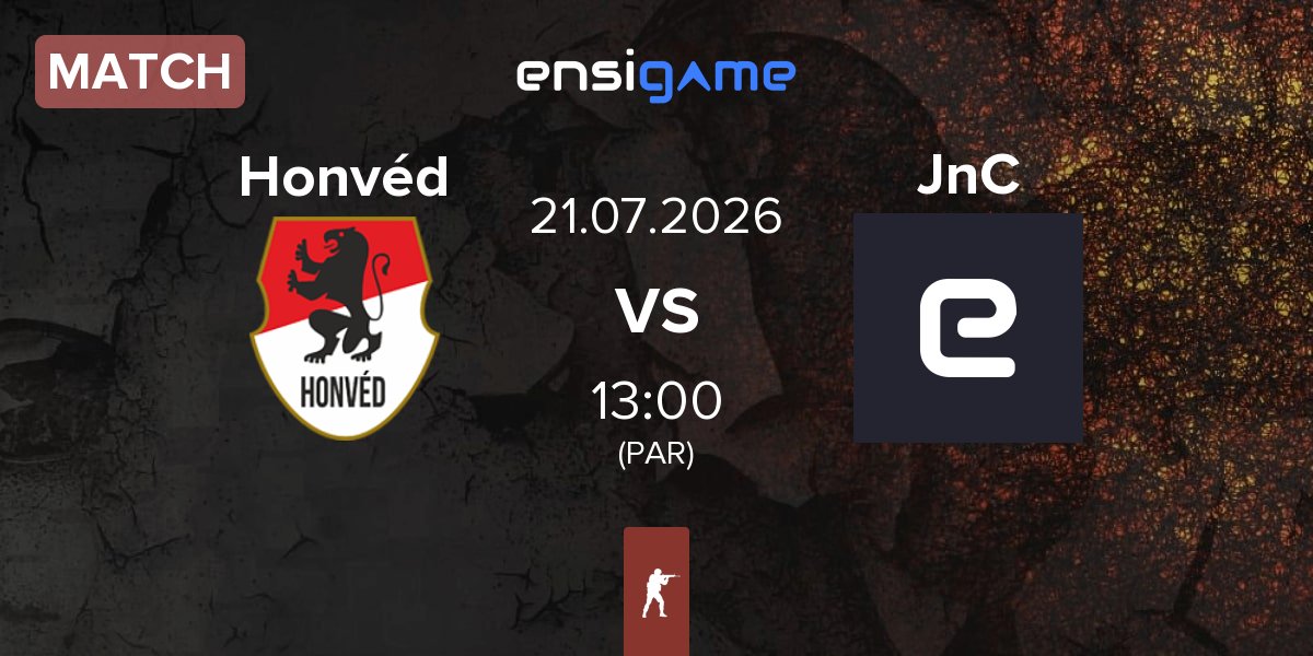 Match Honvéd Esports Honvéd vs Julie&Cie JnC | 21.07