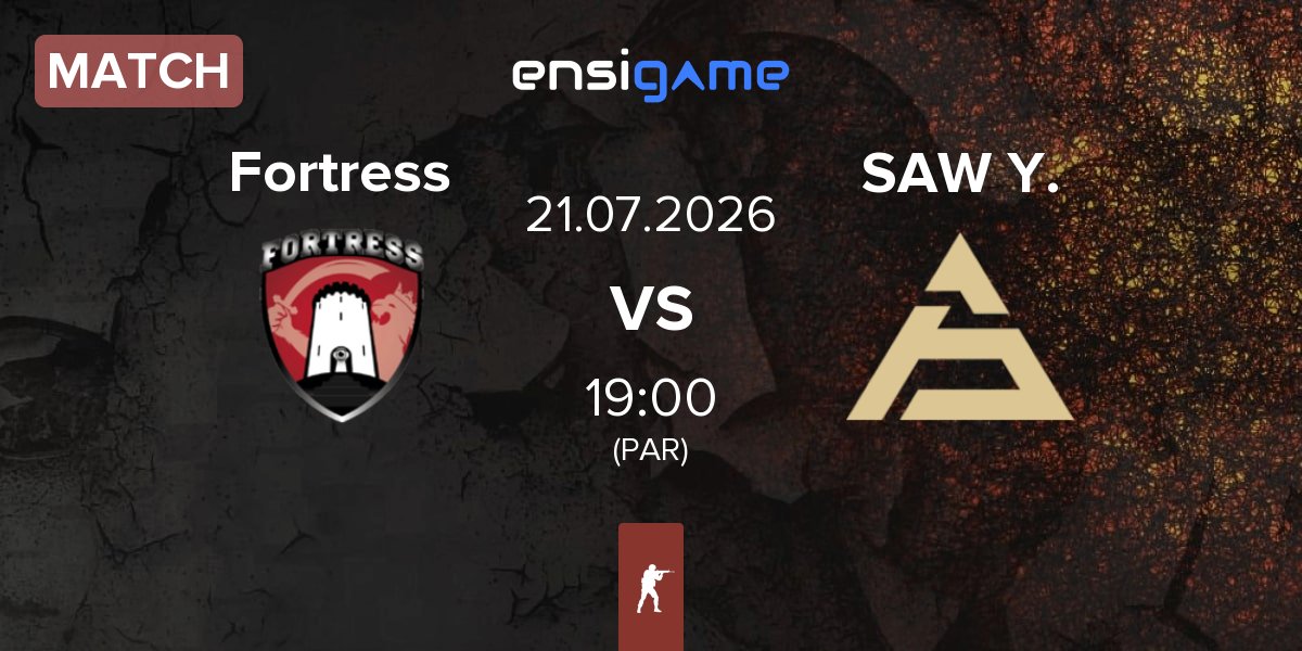 Partida Fortress Esport Fortress vs SAW Youngsters SAW Y. | 21.07