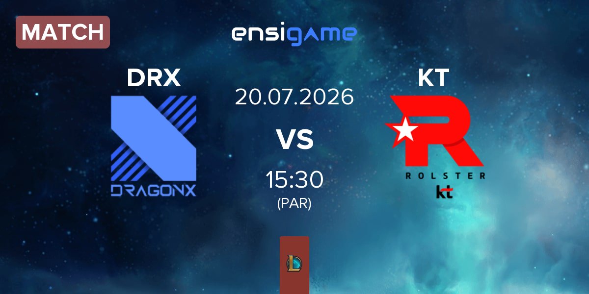 Match Kiwoom DRX DRX vs KT Rolster KT | 20.07